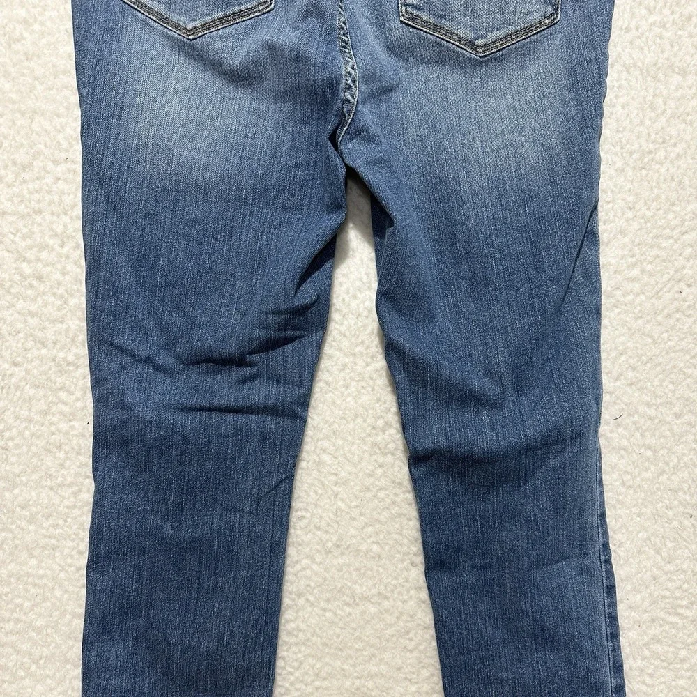 Judy Blue Lemon Patch High‎ Waist Skinny Jeans Women's Medium Blue Size 7/28